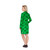 Emerald Green Shamrock Women's Adult St. Patrick's Day Slim Fit Suit - US08