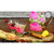 Set of 2 Pink Peony Hand Painted Wine and Dessert Glasses 4"