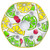 29” Yellow, White and Green Inflatable 6 Beverage Refreshment Float