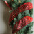 Pack of 12 Red Swirls Wired Christmas Craft Ribbons - 2.5" x 120 Yards