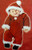 Red and White Baby Santa Unisex Infant Christmas Costume - Large