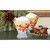 Set of 2 Gold Berries and Branches Hand Painted Cosmopolitan Wine Glasses 8.25 oz.