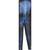 Blue and Black Skeleton Boy Child Halloween Costume - Small