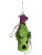 8.5" Green Whimsical Birdhouse Christmas Ornament