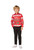 Red and White Winter Wonderland Boy Child Christmas Shirt - 8Y