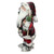 16" Alpine Chic Standing Santa Claus with Snowshoes and Skis Christmas Figure