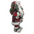 16" Alpine Chic Standing Santa Claus with Snowshoes and Skis Christmas Figure