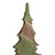 Textured Wooden Christmas Tree - 20.5" - Green and Brown