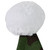 Green and White Camouflage Unisex Adult Christmas Santa Hat Costume Accessory - One Size