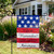 We Remember! Patriotic Americana Outdoor Garden Flag 12.5" x 18"