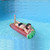 5.75' Inflatable Jumbo Watermelon Slice Swimming Pool Mattress