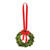 Natural Fiber Artificial Boxwood Christmas Wreath - 6.5-Inch, Unlit