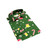 Green and White Santaboss Men's Adult Christmas Shirt - Small
