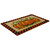 Checkered Fall Harvest Pumpkin Doormat 18" x 30"