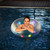 32" Inflatable LED Lighted Swimming Pool Swim Ring Inner Tube