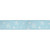 Sparkly Blue and White Snowflake Christmas Wired Craft Ribbon 2.5" x 16 Yards