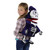 24" Purple and Black Skeleton Unisex Child Halloween Trick or Treat Bag Costume Accessory - One Size