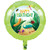 Pack of 10 Green and Blue Metallic Bugs "HAPPY BIRTHDAY" Party Balloons