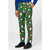 Green and Red Unique Santa Claus Men's Adult Christmas Suit - US38
