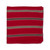 Set of 3 Fern Green and Red Rectangular Striped Dishcloth 28"