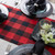 14" x 72" Red and Black Buffalo Plaid Christmas Table Runner