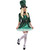 Green and White St. Patrick’s Day Halloween Costume- Large