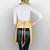 32" Mustard Yellow Adjustable Chef Kitchen Apron