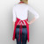 32" Red Kitchen Chef Apron with Adjustable Neck and Waist Ties