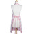 32" Pink and White Checkered Chef Apron with Front Pocket