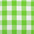 84" Green and White Checkered Patterned Rectangular Tablecloth