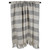 Gray and White Cabana Striped Fringed Throw Blanket 50" x 60"