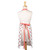 35" Pink and White Watermelon Printed Chef Apron with Front Pocket
