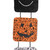 37.4'' White and Orange Hanging Halloween Faces Ornament