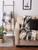 4' x 5' Black and Beige Plaid Rectangular Essential Woven Throw