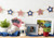 7.5" Star-Shaped Patriotic Garland