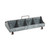 19" Rustic Vintage-Style Trough Caddy