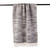 4' x 5' Gray and White Rectangular Home Essentials Woven Throw with Fringe