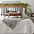4' x 5' Gray and White Rectangular Home Essentials Woven Throw with Fringe