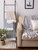 4' x 5' Black and White Rectangular Home Essentials Woven Throw