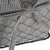 12" x 16" Black and White Rustic Bronze Chicken Wire Ticking Striped Egg Basket