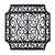 18" x 30" Black Wrought Design Doormat