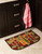 18" x 30" Maroon Red, Apricot Orange, and Green Wine Bottles Print Kitchen Slice Rug
