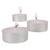 Pack of 36 White Thanks A Bunch Round Tealight Candle, 5.75"
