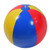 24-Inch Inflatable Red and Blue Beach Ball Swimming Pool Toy