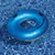 36" Inflatable Aqua Blue Swimming Pool Inner Tube Ring Float