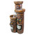 29"Three Bowl Aloha Tiki Outdoor Garden Fountain