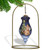 6" Little Christmas Angel Spire Shaped Glass Hanging Ornament