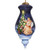 6" Little Christmas Angel Spire Shaped Glass Hanging Ornament