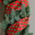 Shimmering Red and Green Polka Dot Christmas Wired Craft Ribbon 2.5" x 10 Yards