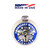 Silver Emergency Medical Services Logo Christmas Ball Ornaments 3.25" (80mm)